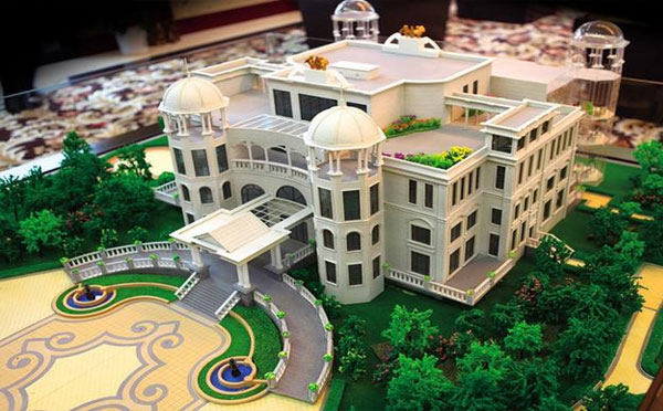 农业西宁西宁沙盘模型的应用